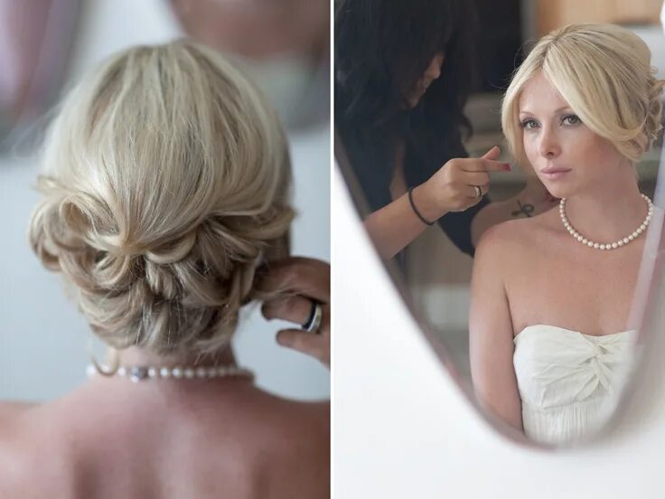 Прическа на свадьбу каре гостю Fiore Beauty - Weddingchicks Beauty, Beauty services, Hair styles