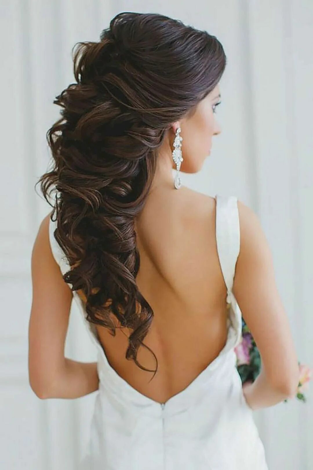 Прическа на свадьбу на длинные гостю Pin on Wedding Hairstyles