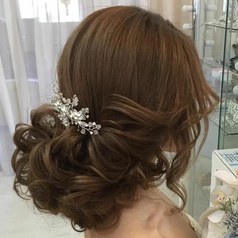 Прическа на свадьбу собранные волосы 40 Chic Wedding Hair Updos for Elegant Brides Bridal hair inspiration, Wedding h