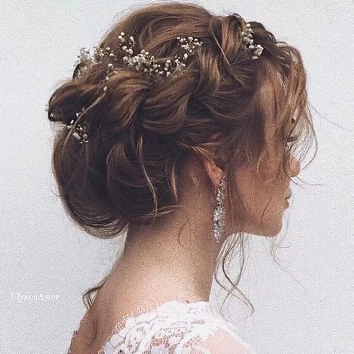 Прическа на свадьбу собранные волосы Get inspired by this fabulous Braided Bridal Updo Wedding Hairstyle Inspiration 