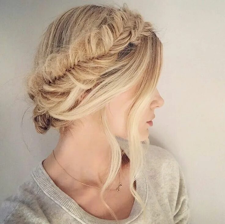 Прическа на светлых волосах 100 of the Best Braided Hairstyles You Haven’t Pinned Yet Penteados com trança, 