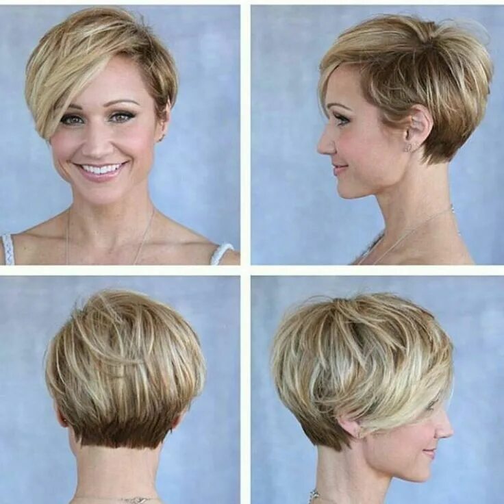 Прическа на тонкие короткие волосы для девушки 50 Awesome Pixie Haircut For Thick Hair - Nona Gaya Coupe de cheveux courte, Coi