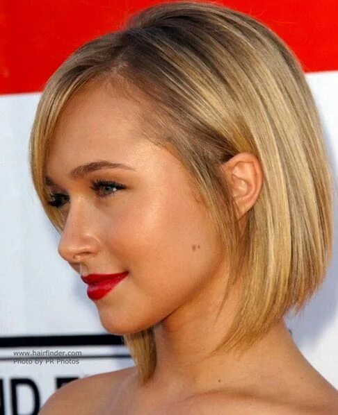 Прическа на тонкие редкие волосы до плеч Popular Haircuts for Spring 2015 Bob hairstyles, Angled bob hairstyles, Medium h