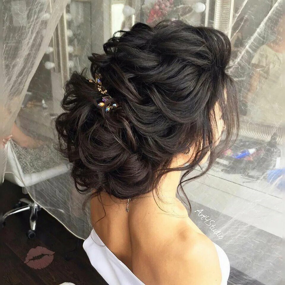 Прическа на торжество на длинные Pin by Miss Owl on Hair Wedding hair inspiration, Medium hair styles, Summer wed