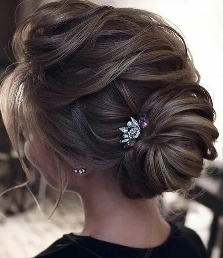 Прическа на вечерни фото Pin by Rahma AbdelMoaty on Hair Style Evening hairstyles, Long hair styles, Wedd