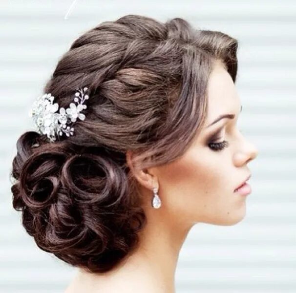 Прическа на вечерни фото 30 Creative and Unique Wedding Hairstyle Ideas - MODwedding Penteados, Penteados