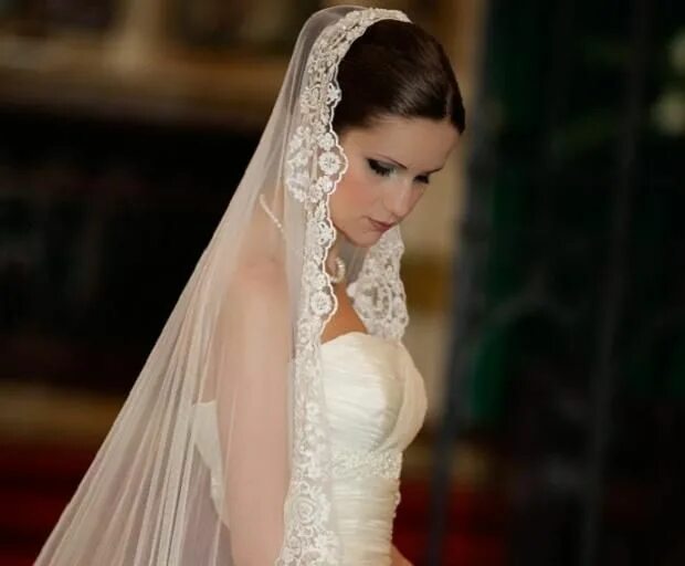 Прическа на венчание на длинные волосы Photo Gallery of Long Hairstyles Veils Wedding (Showing 7 of 15 Photos)