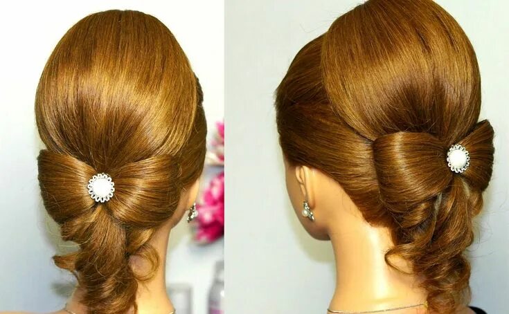 Прическа собранные локоны Victorian hairstyles, Simple prom hair, Braided hairst