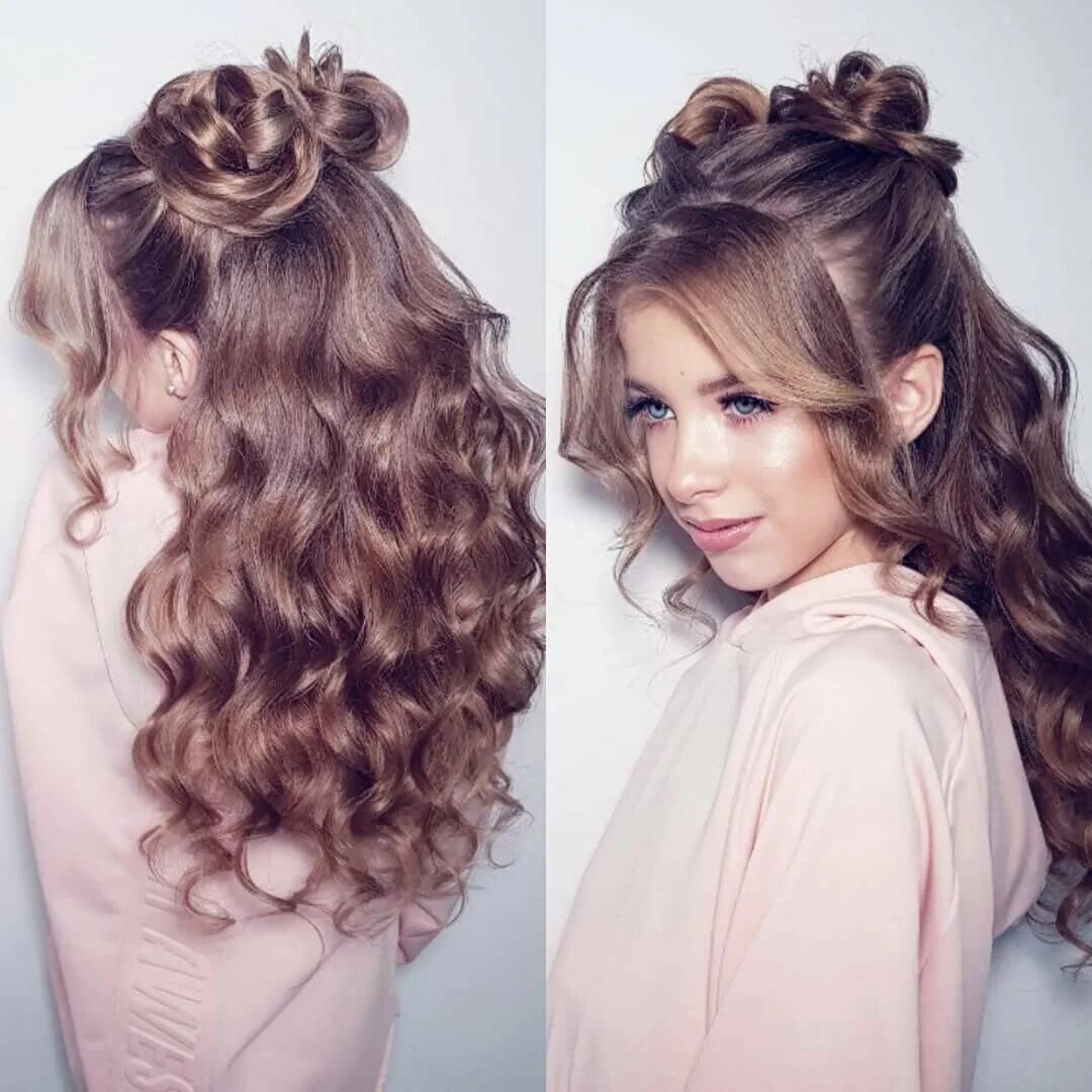 Discover more ways to style your hair for your next prom or pageant! #hair #hair