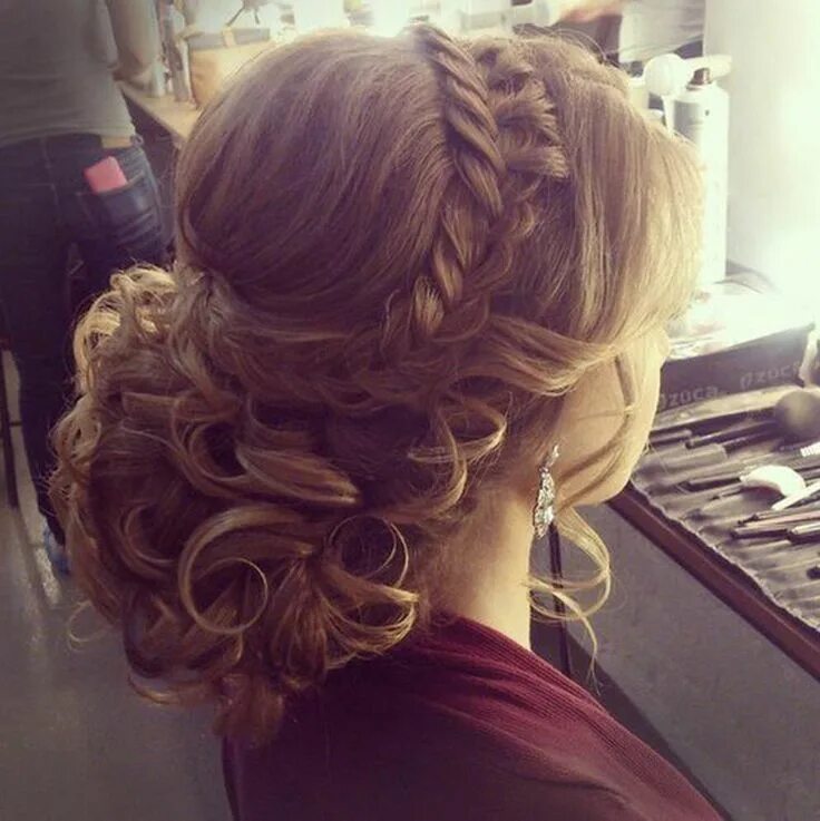 Прическа на выпускной длинные волосы 11 Pin by Zahra on Hair styles Wedding hair inspiration, Quince hairstyles, Long ha