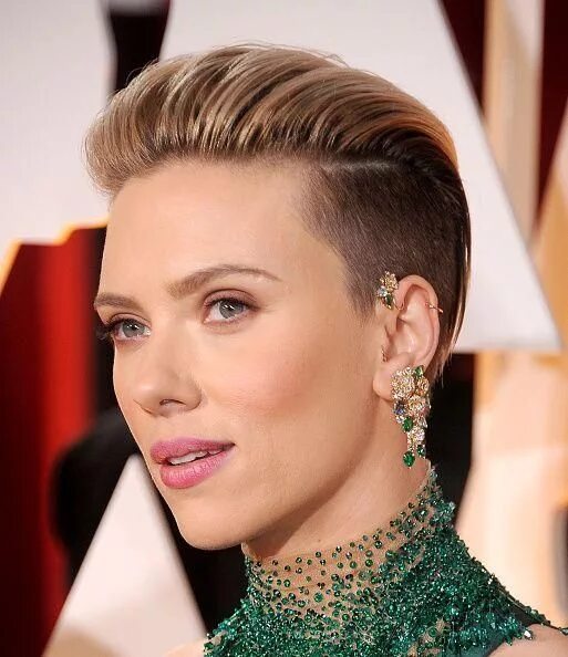 Прическа назад женская Top 10 Women’s Undercut Hairstyles Frisuren, Scarlett johansson, Kurzhaarfrisure