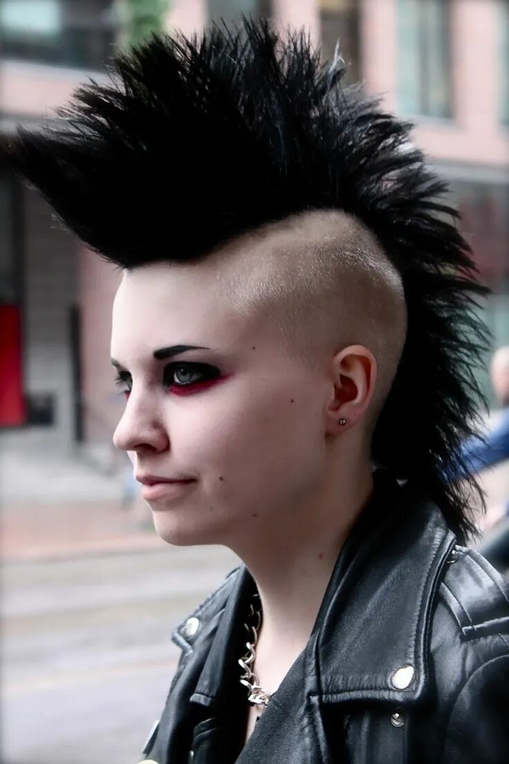 Прическа нефора 80's Post punk Punk rock hair, Punk hair, Punk rock girls