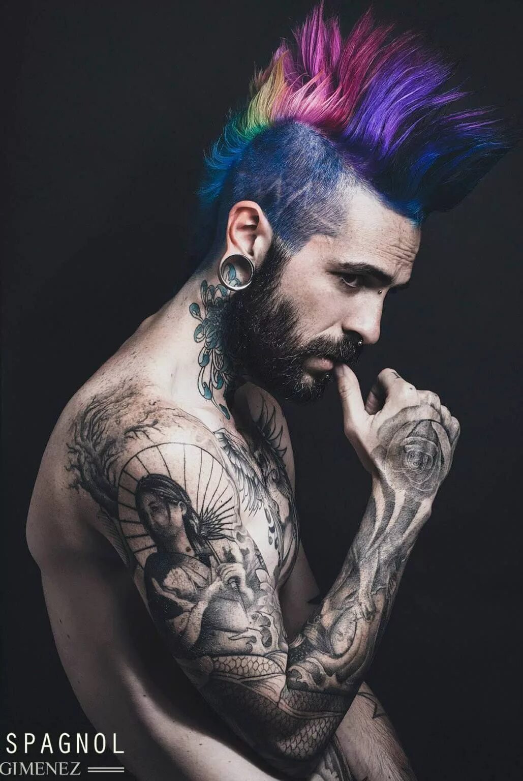 Прическа нефора 2024 65 New Punk Hairstyles for Guys in 2015 Punk hair, Mohawk hairstyles men, Mens h