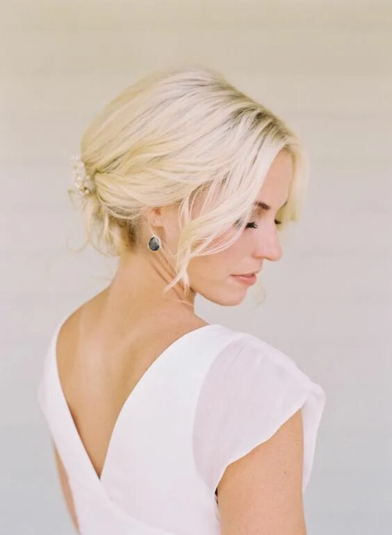 Прическа невесты на короткие волосы 12 Short Wedding Hairstyles for Brides Pretty short wedding hair ideas Short hai