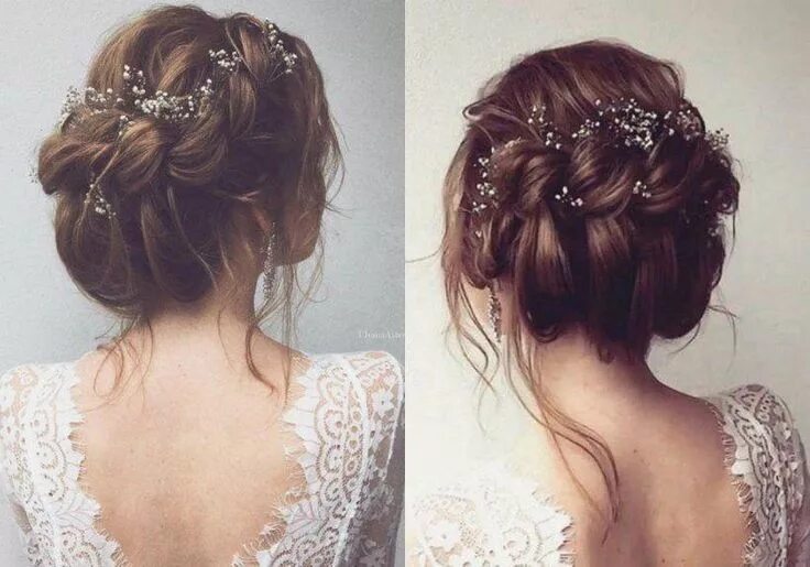 Прическа невесты на средние волосы Best Enchanting Wedding Hair Ideas For Brides 2018 #uniqueweddinghairstyles Eleg