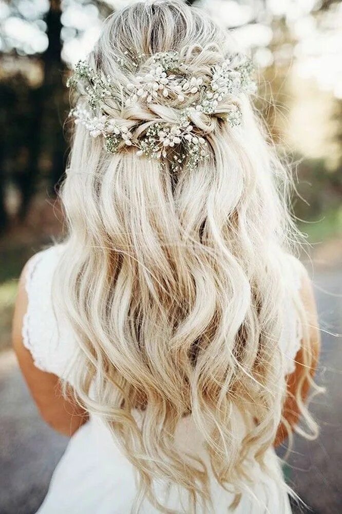 Прическа невесты распущенные волосы Wedding Hairstyles: Short, Long, Brunette, Blonde + Everything in Between! - Ivo