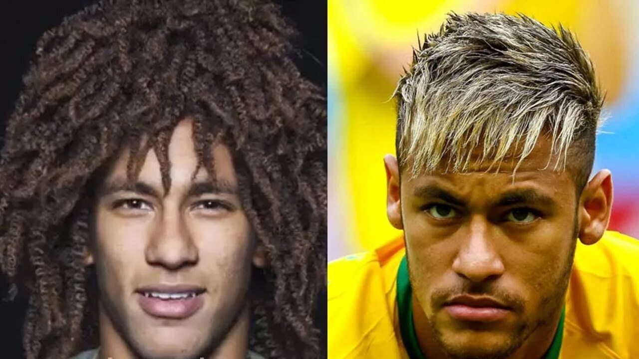 Прическа неймара Neymar Hair styles 2018 - YouTube