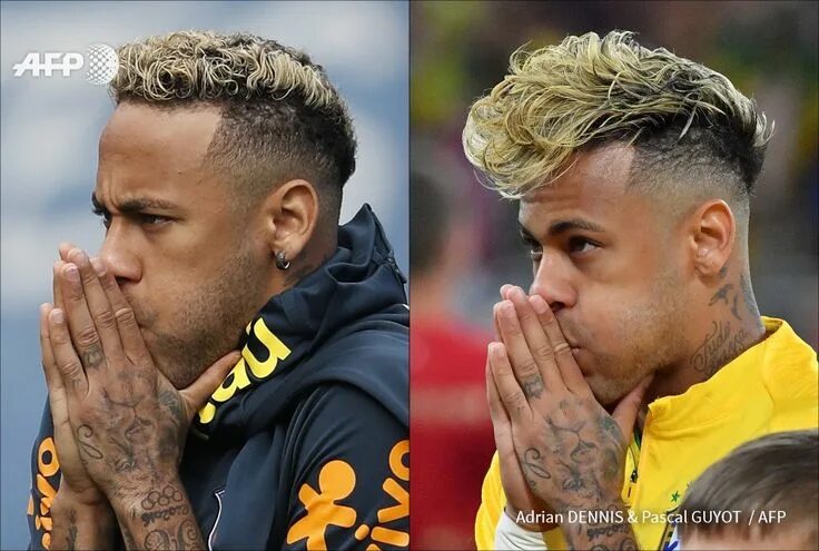 Прическа неймара 2024 года AFP Photo on Neymar, Neymar jr, World cup russia 2018