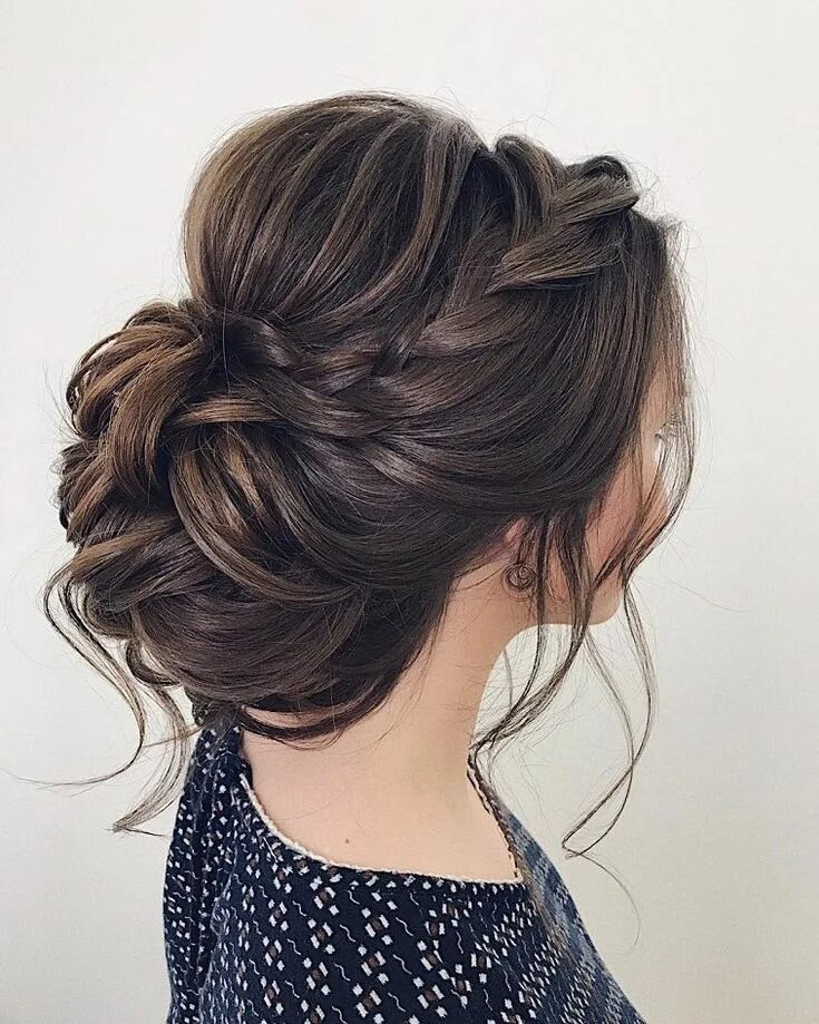 Прическа нижний пучок на длинные Gorgeous Wedding Updo Hairstyles That Will Wow Your Big Day Medium hair styles, 