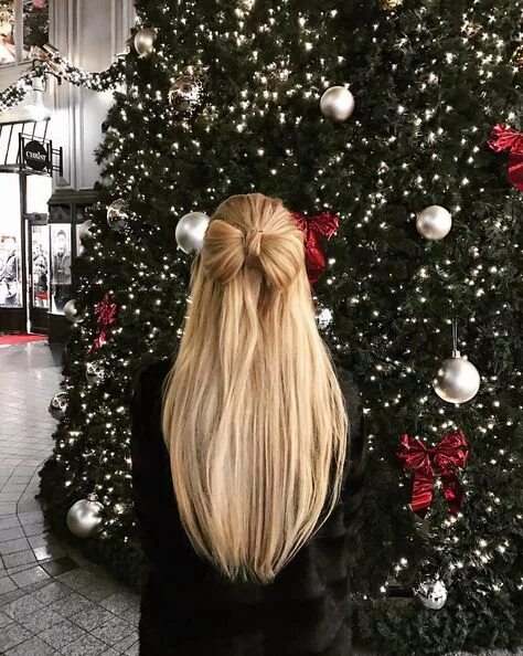 Прическа новый год длинные ღ sαℓσмé ∂ єsєrτ ღ Hair styles, Christmas hair, Hairstyle