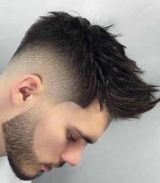 Прическа окантовка мужской 60 Perfect Faux Hawk Haircuts: Trendy Fohawks to Get Now Cortes de pelo chidos, 