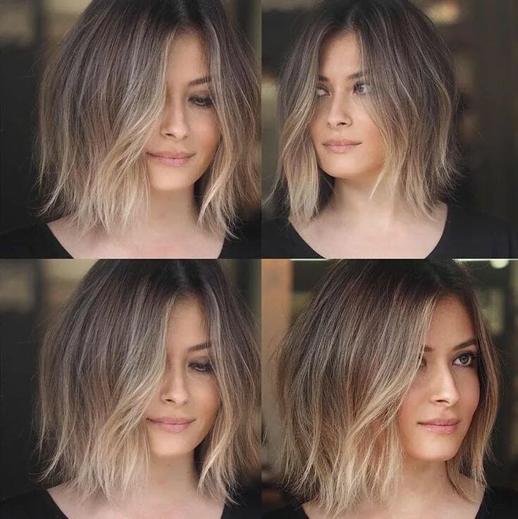 Прическа окрашивание на средние волосы @ahmetcobain Blonde ombre short hair, Short ombre hair, Hair lengths