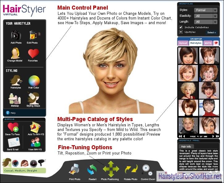 Прическа онлайн http://hairstylesforshorthair.net/images/short-hairstyles.jpg Frisuren styler, S