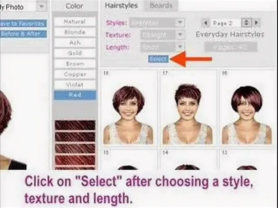 Прическа онлайн бесплатно Virtual Hairstyling & Haircutting - YouTube