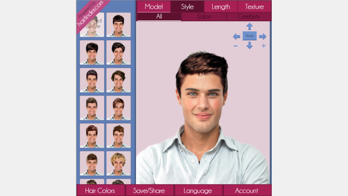 Прическа онлайн бесплатно Free app for men to try on hairstyles and hair colors Virtual hair app for men