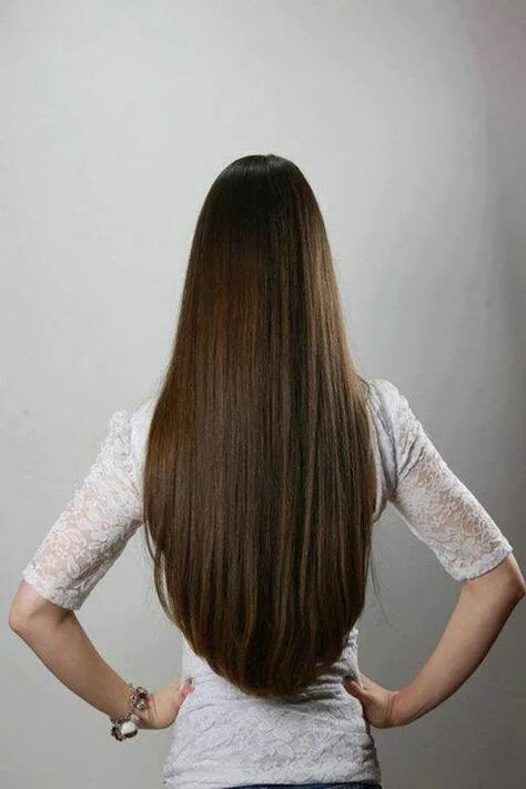 Прическа овал длинные 10 популярных идей на тему "long hair back view" для вдохновения