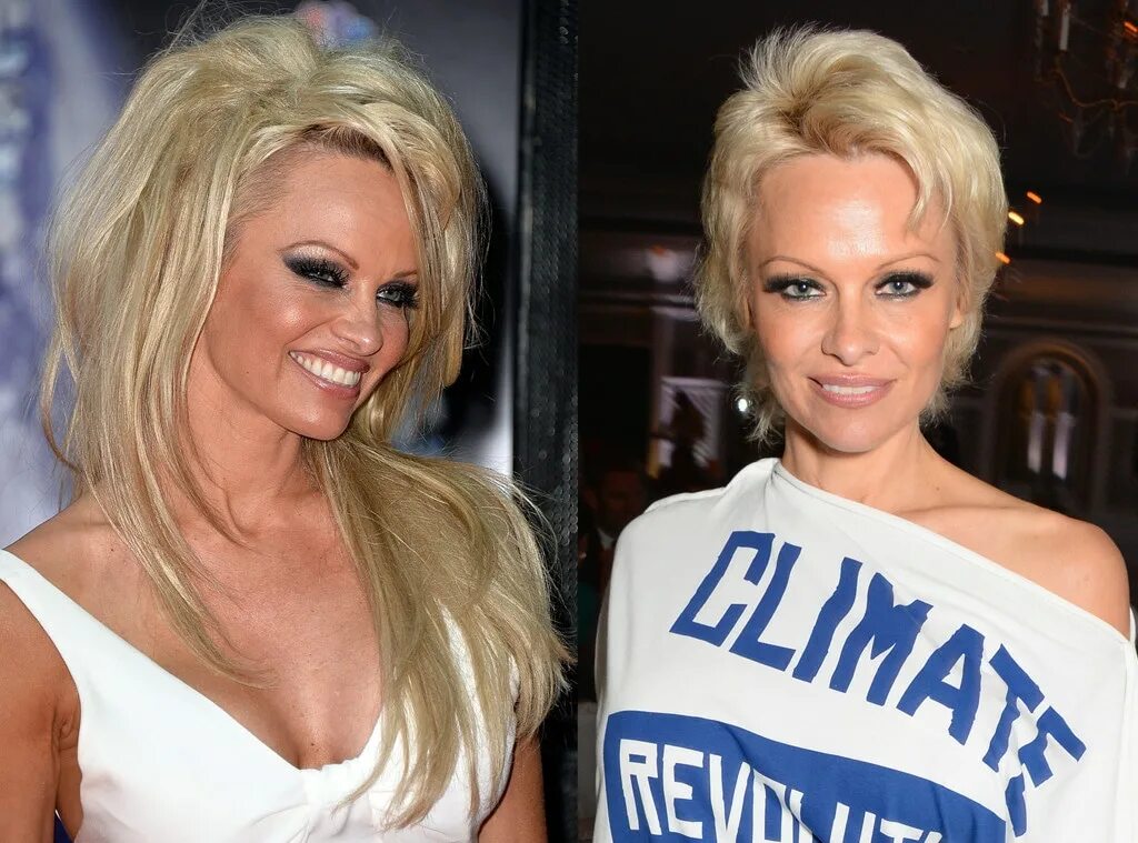 Прическа памелы андерсон как сделать Pamela Anderson Goes Back to Long Hairstyle