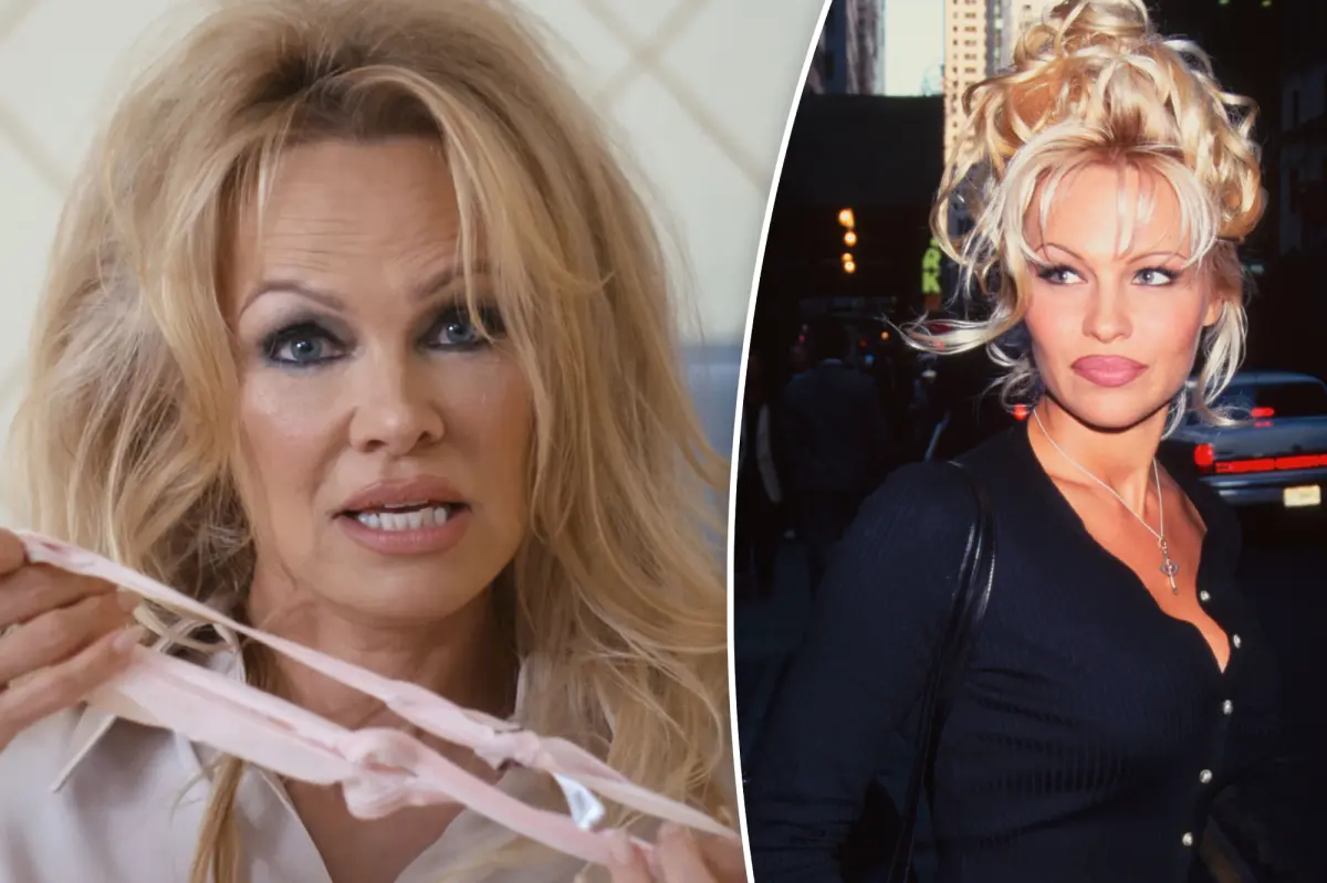 Прическа памелы андерсон пучок как сделать Pamela Anderson’s hairstyle hack involves a thong: 'Trick of the trade'