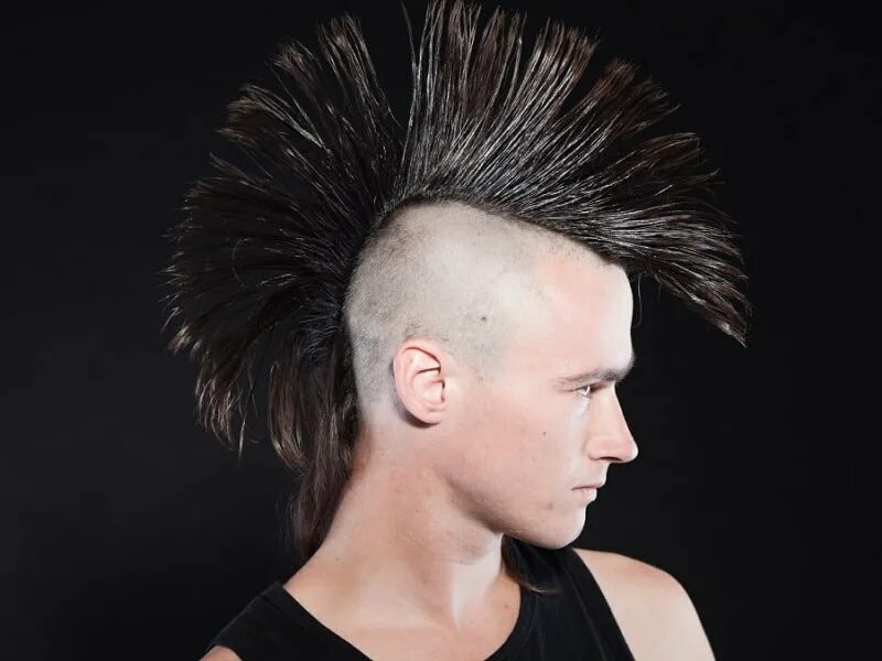 Прическа панка 15 Atypical Punk Hairstyles for Men MensHaircutStyle