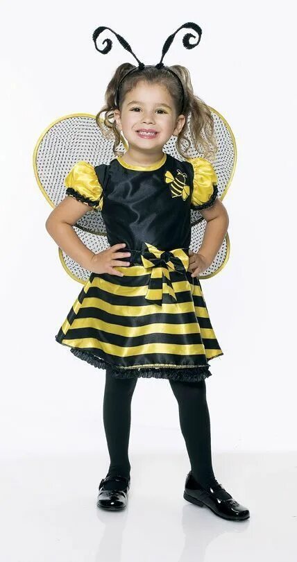 Прическа пчелка для девочки BUMBLE BEE TODDLER (с изображениями) Хэллоуин костюмы для детей, Костюмы для мал