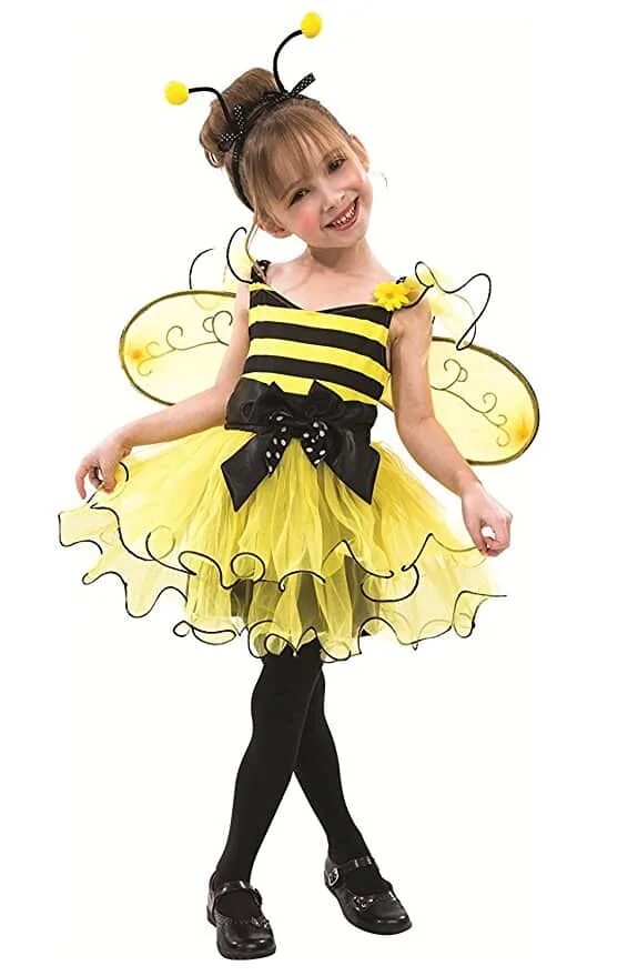 Прическа пчелка для девочки Details about Toddler Girls Bumblebee Costume Fashion Costumes