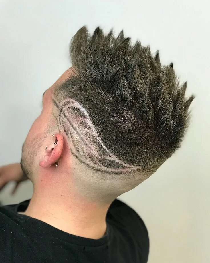 Прическа перья мужская 35 Awesome Design Haircuts For Men - Men's Hairstyles Haircut designs, Hair tatt