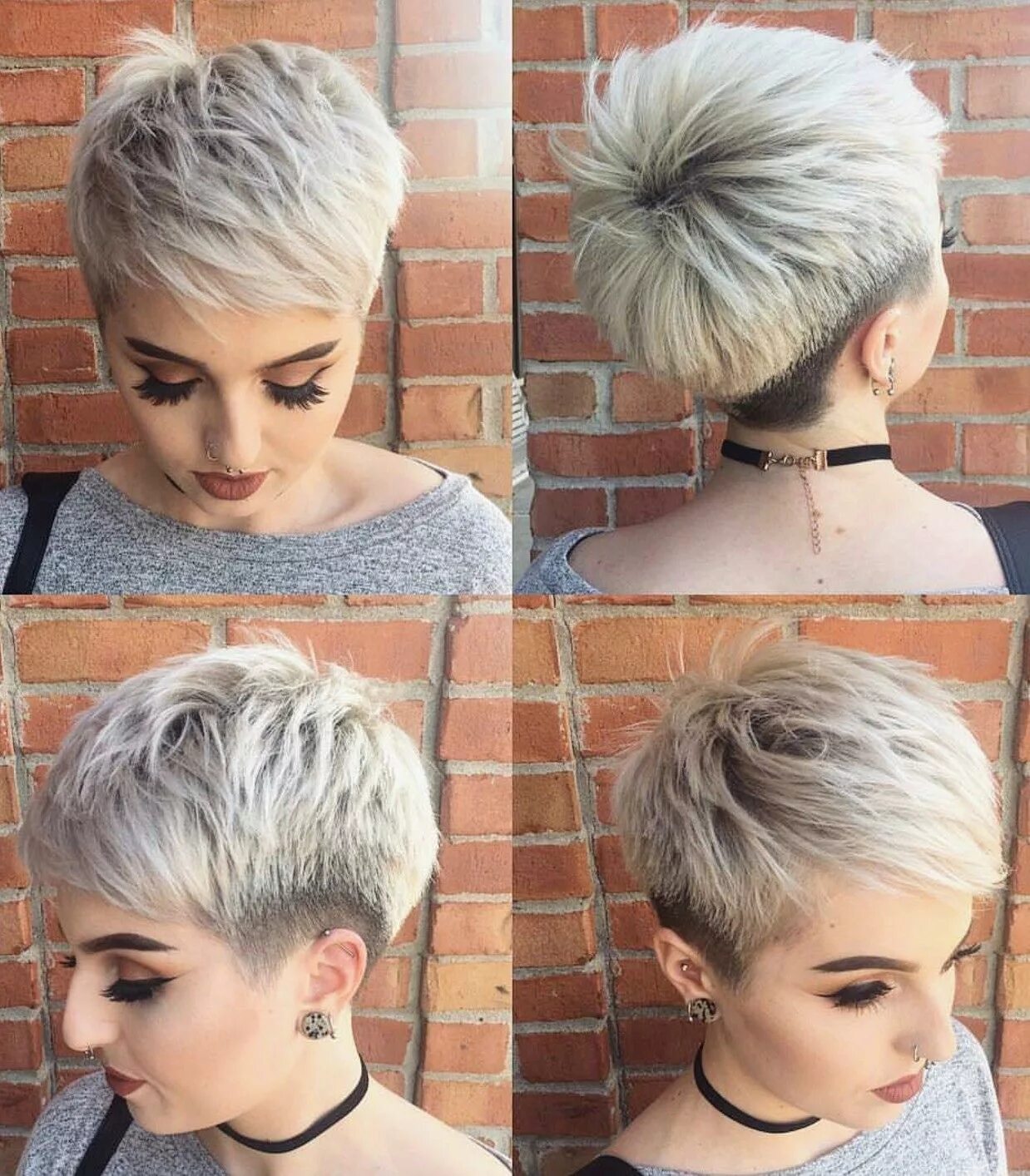 Прическа пикси Pin on hair styles Short grey hair, Short hair styles pixie, Cool short hairstyl