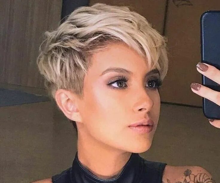 Прическа пикси 2024 Short Pixie Cuts Haircut for thick hair, Pixie haircut styles, Short hair haircu