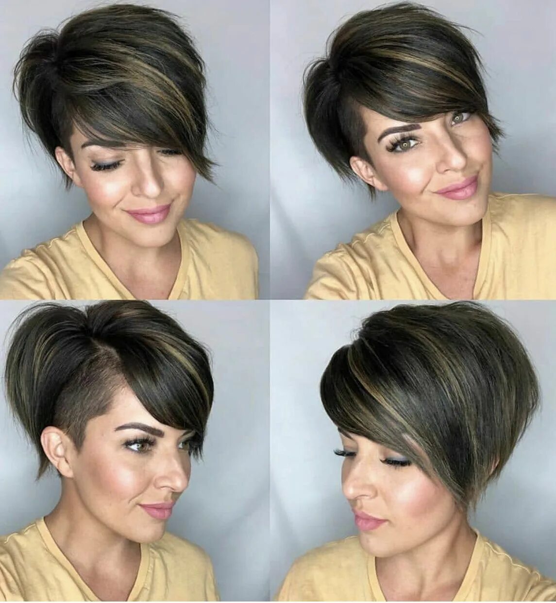 Прическа пикси боб фото Pin on Hairstyles Super short hair, Long hair styles, Short bob hairstyles