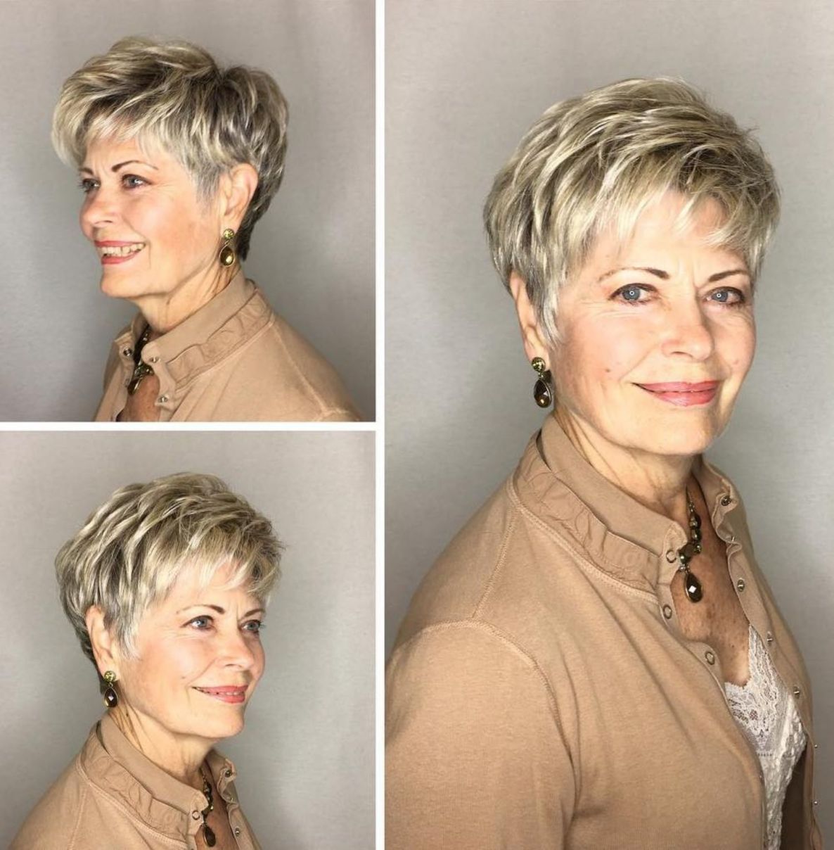 50 Best Short Hairstyles and Haircuts for Women over 60 in 2024 Capelli corti, C