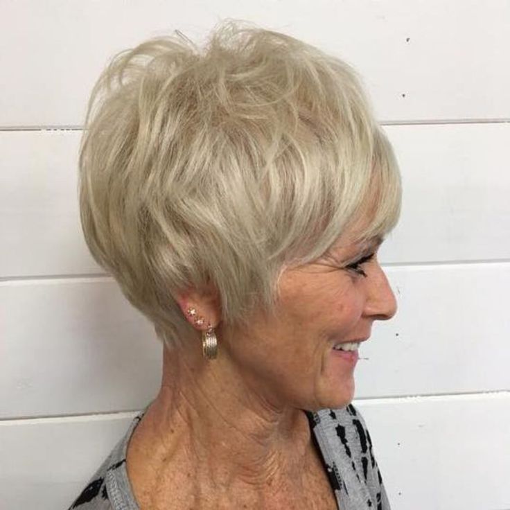 Прическа пикси фото для женщин 60 Blonde Pixie For Elderly Women Cool hairstyles, Womens haircuts, Womens hairstyl