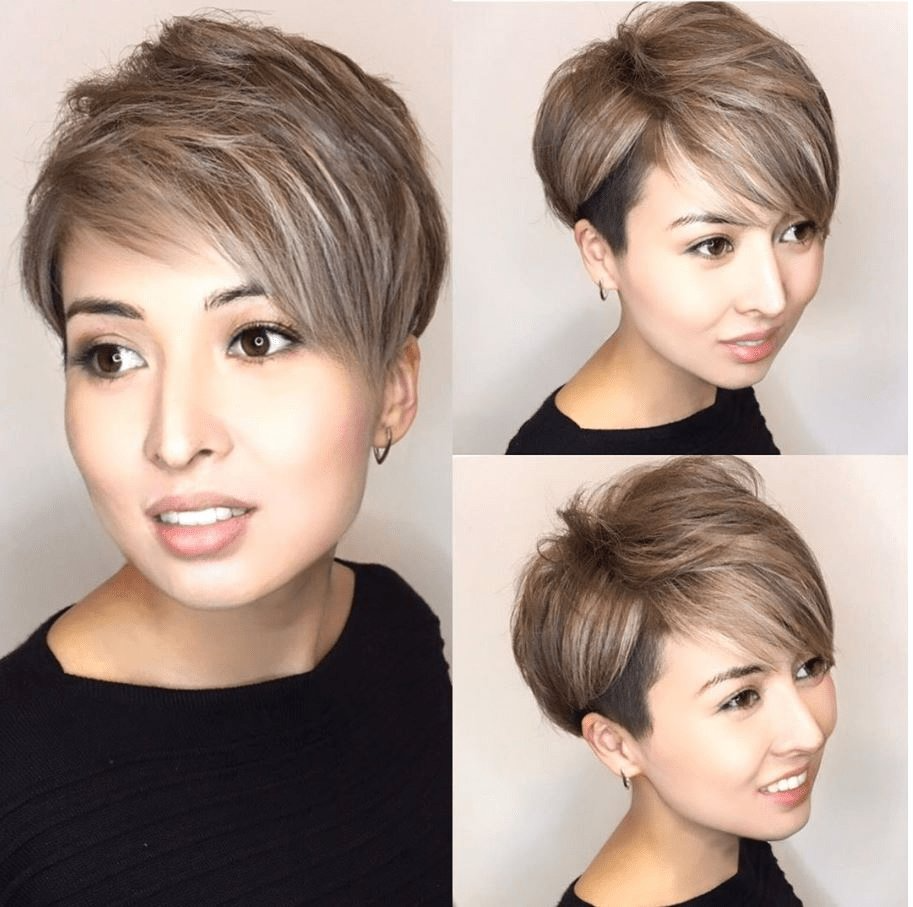 Прическа пикси на средние круглый лицо 20 Short Hairstyles For Girls In 2021 Sorted By Face Shape Cabelo