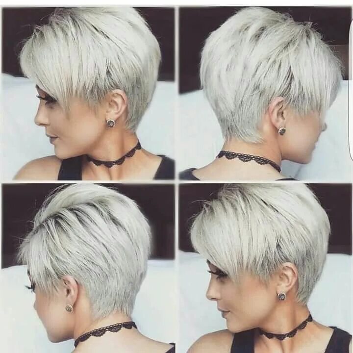 Прическа пикси с челкой фото Pin by Vicky Palomares on Cortes de pelo corto Short hair styles, Short hairstyl