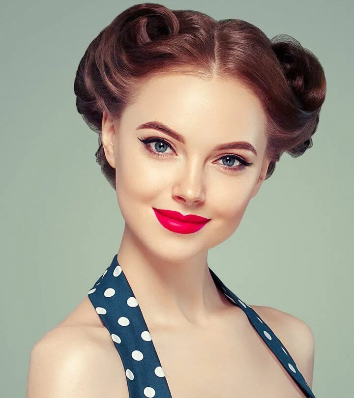 Прическа пин ап на длинные волосы Bob Hairstyles And Haircuts StyleCraze Pin up hair, Up hairstyles, Model hair