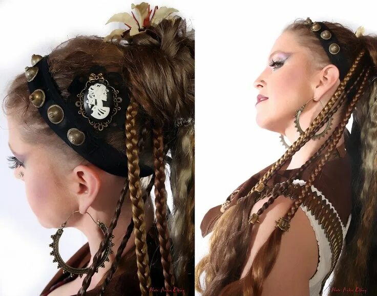 Прическа пиратки для девочки Belly dance accessories, Steampunk pirate, Tribal hair