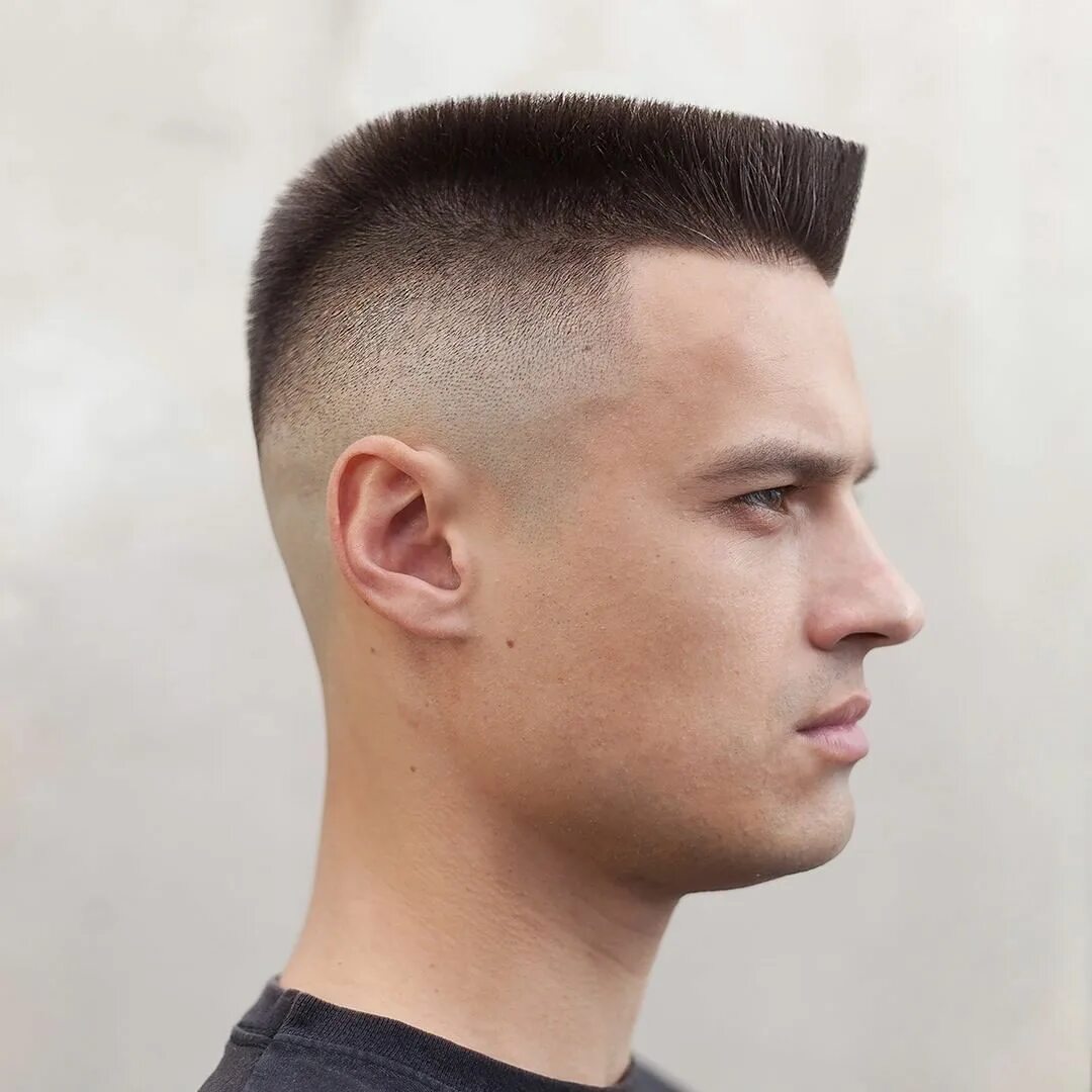 Прическа площадка Pin auf Flattop/Horseshoe/Quadrado Haare stylen männer, Herrenfrisuren, Frisur f