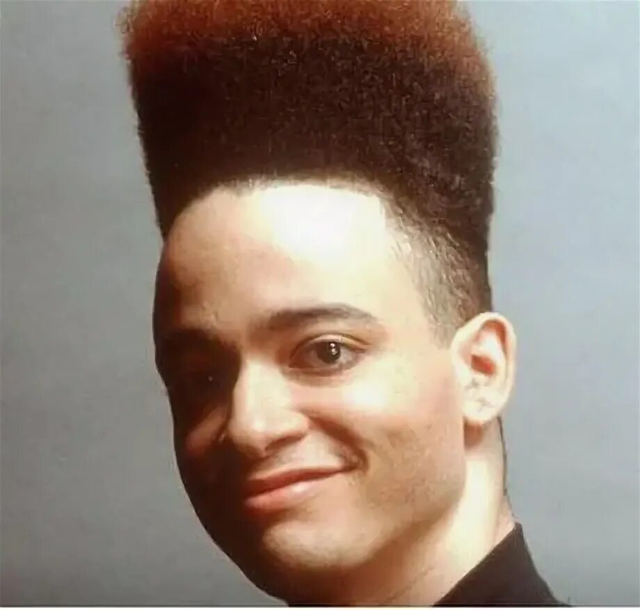 Прическа площадка 80s black hairstyles #fast hairstyles Top fade haircut, 1980s hair, High top fad