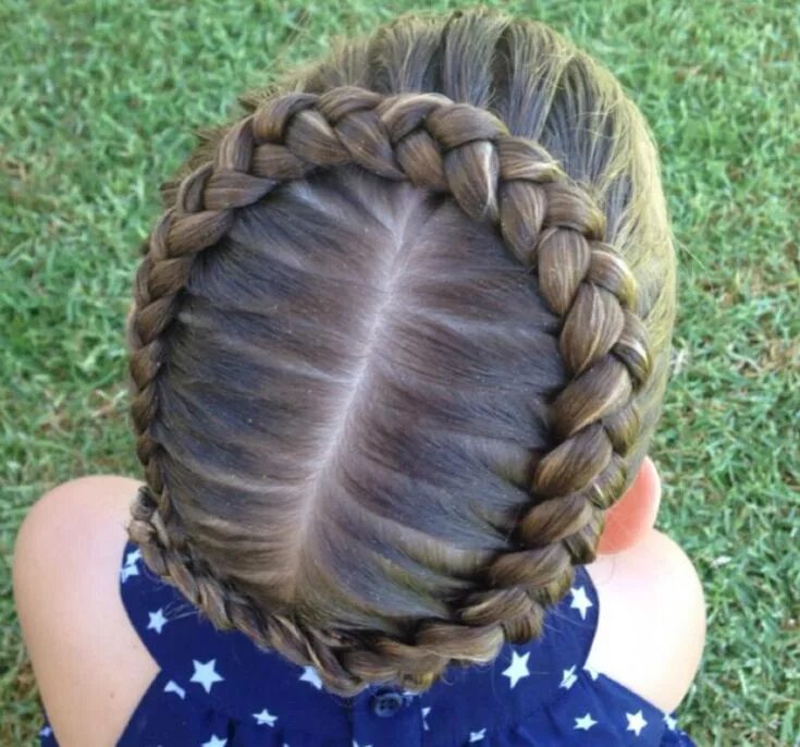 Прическа по кругу головы для девочек how to crown braid Hair styles, Kids hairstyles, Girl hairstyles