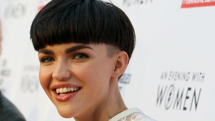 Прическа под горшок женская с челкой Pin by Alexander Centeno on Ideas de inspiración Ruby rose, Rose photos, Rose