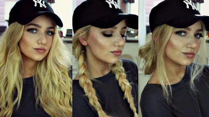 Прическа под кепку женская Pin on Casual Cap hair, Cap hairstyles, Ball cap hairstyles